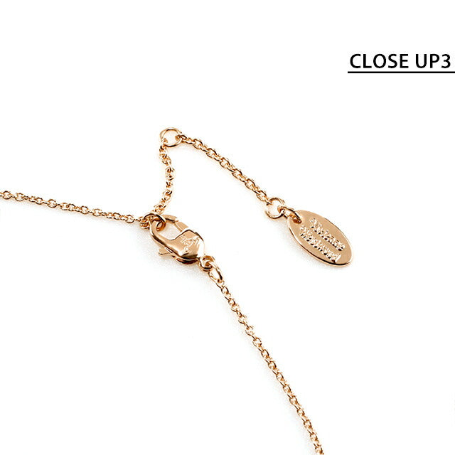 ヴィヴィアン ネックレス レディース ブランド THIN LINES FLAT ORB 63020260-G002 ピンクゴールド アクセサリー ビビアン 63020260-G002