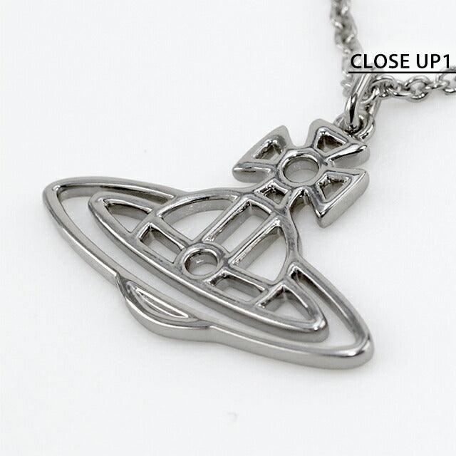 ヴィヴィアン ウエストウッド ネックレス レディース ブランド 真鍮 63020260-W003 シルバー アクセサリー ビビアン 63020260-W003