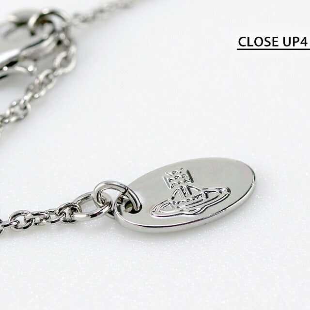 ヴィヴィアン ウエストウッド ネックレス レディース ブランド 真鍮 63020260-W003 シルバー アクセサリー ビビアン 63020260-W003
