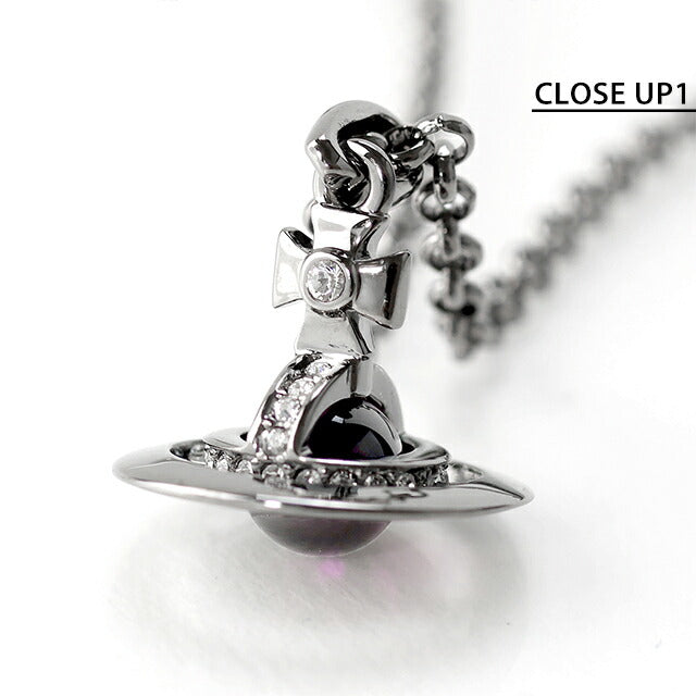 ヴィヴィアン ネックレス メンズ レディース Vivienne Westwood マン ニュース プティ オーブ ペンダント ロゴ 630203A1 02S286 ビビアン 630203A1-02S286