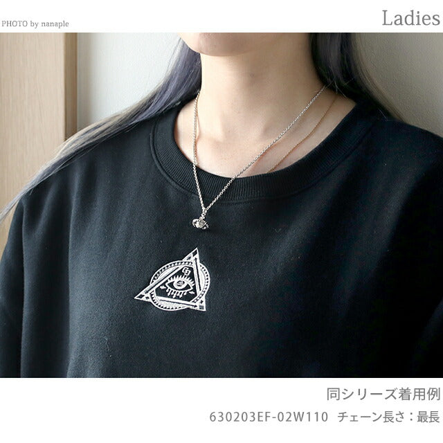 ヴィヴィアン ネックレス メンズ レディース ブランド メイフェアスモールオーブ 630203EF-02W110 クリア アクセ ビビアン 630203EF-02W110