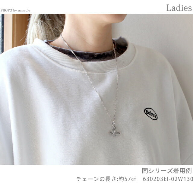 ヴィヴィアン ネックレス メンズ レディース ブランド メイフェアバスレリーフ 630203EI-02W130 ブラック アクセ ビビアン 630203EI-02W130