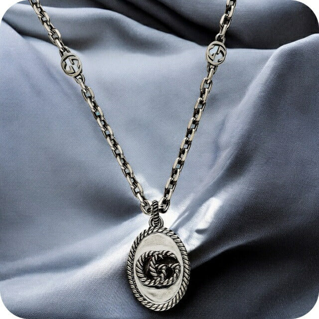 グッチ ネックレス メンズ レディース ブランド GUCCI 632540-J8400 シルバー 632540-J8400-0701