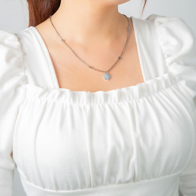 グッチ ネックレス レディース ブランド GUCCI 645545-J89B4 シルバー/ブルー 645545-J89B4-8490