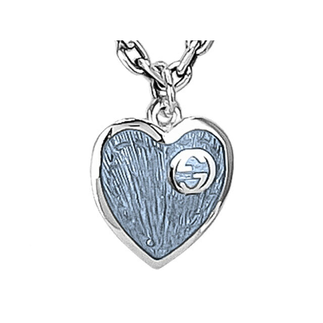 グッチ ネックレス レディース ブランド GUCCI 645545-J89B4 シルバー/ブルー 645545-J89B4-8490