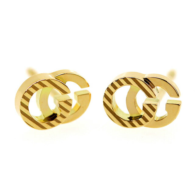 グッチ ピアス メンズ レディース ブランド GGランニング 18Kイエローゴールド 18金 スタッド 両耳用 652219 J8500 8000 イエローゴールド 652219-J8500-8000