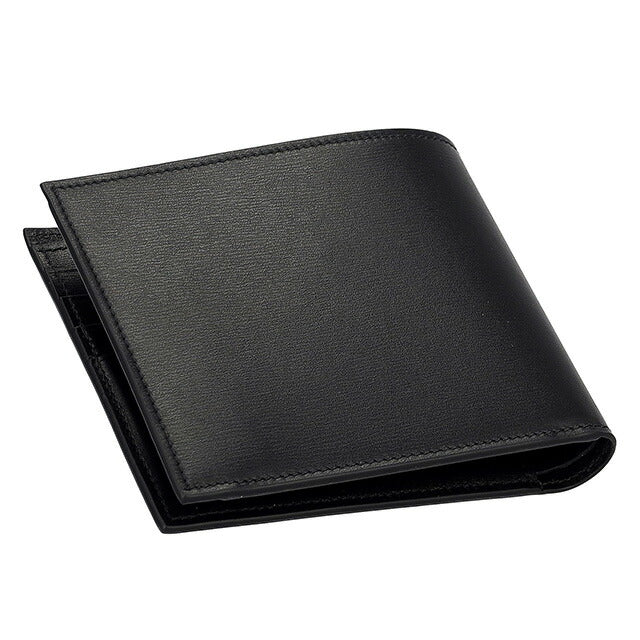 フェラガモ 二つ折り財布 メンズ ブランド Ferragamo 661329CALF NER 770 094 ブラック 661329CALF-NER-770-094