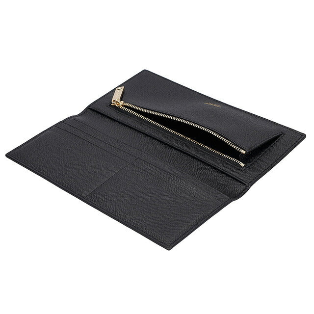 フェラガモ 長財布 メンズ ブランド Ferragamo 661458CALF NERRT 775 653 ブラック 661458CALF-NERRT-775-653