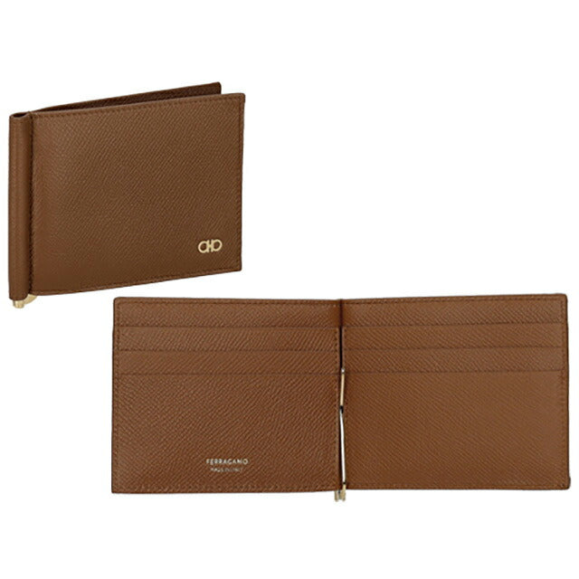 フェラガモ カードケース メンズ ブランド Ferragamo 661475CALF NCOG 776 474 ブラウン 661475CALF-NCOG-776-474