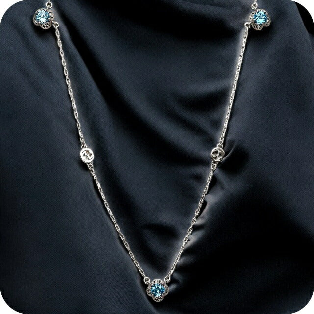 グッチ ネックレス レディース ブランド GUCCI 18金 662429-J8550 シルバー 662429-J8550-4200