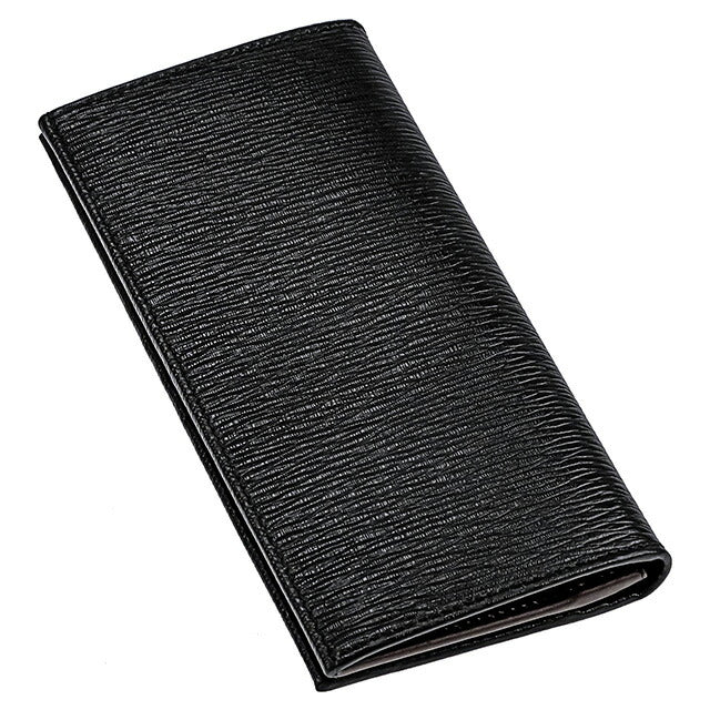 フェラガモ 長財布 メンズ ブランド Ferragamo 66A069PEBBLE NE DR 733 359 ブラック 66A069PEBBLE-NE-DR-733-359