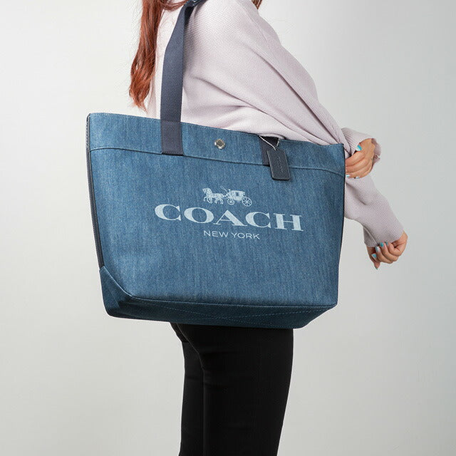 コーチ トートバッグ メンズ レディース ブランド COACH 67415 SV DE 1 ブルー系 67415-SV-DE-1