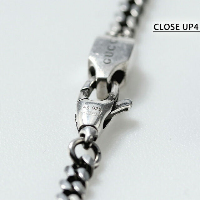 グッチ ブレスレット メンズ ブランド インターロッキングG チェーン シルバー925 678657 J8410 8191 シルバー アクセサリー 678657-J8410-8191-19
