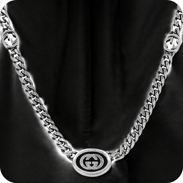 グッチ ネックレス メンズ ブランド GUCCI 678658-J8410 シルバー 678658-J8410-8191