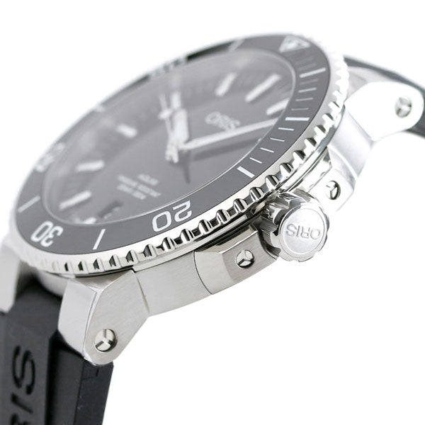 オリス 腕時計 アクイス デイト 43.5mm 01 733 7730 4134-07 4 24 64EB ORIS 時計 自動巻き 新品 733-7730-4134RDBK
