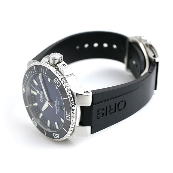 オリス 腕時計 アクイス デイト 43.5mm 01 733 7730 4135-07 4 24 64EB ORIS 時計 自動巻き 新品 733-7730-4135RDBK