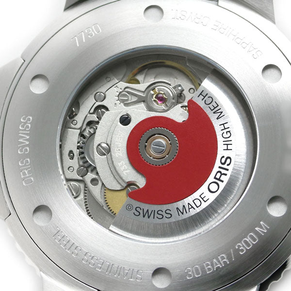 オリス 時計 アクイス デイト レリーフ 43.5mm 01 733 7730 4153-07 4 24 66EB ORIS 腕時計 自動巻き 新品 733-7730-4153RDRE
