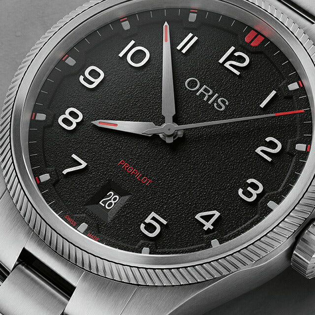 01 733 7805 4164-07 8 20 04LC | オリス プロパイロット デイト 自動巻き