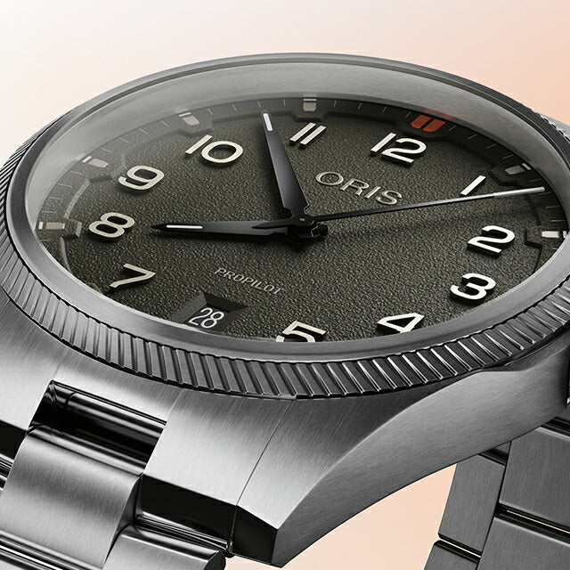 01 733 7805 4167-07 8 20 04LC | オリス プロパイロット デイト 自動巻き