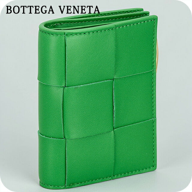 Bottega Veneta 二つ折り財布 ライトグリーン BOTTEGA VENETA（ボッテガ・ヴェネタ） 財布 メンズ レディース