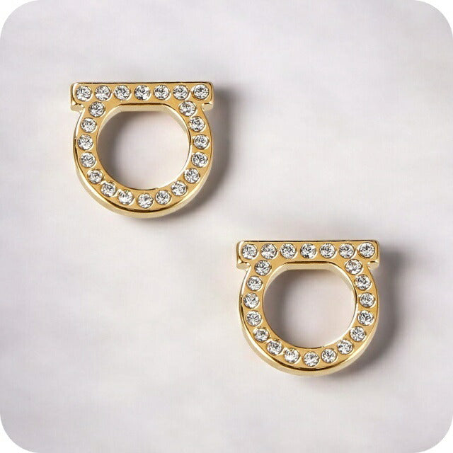 フェラガモ ピアス レディース ブランド Ferragamo 760122 ゴールド 760122-CY-OR-696-573