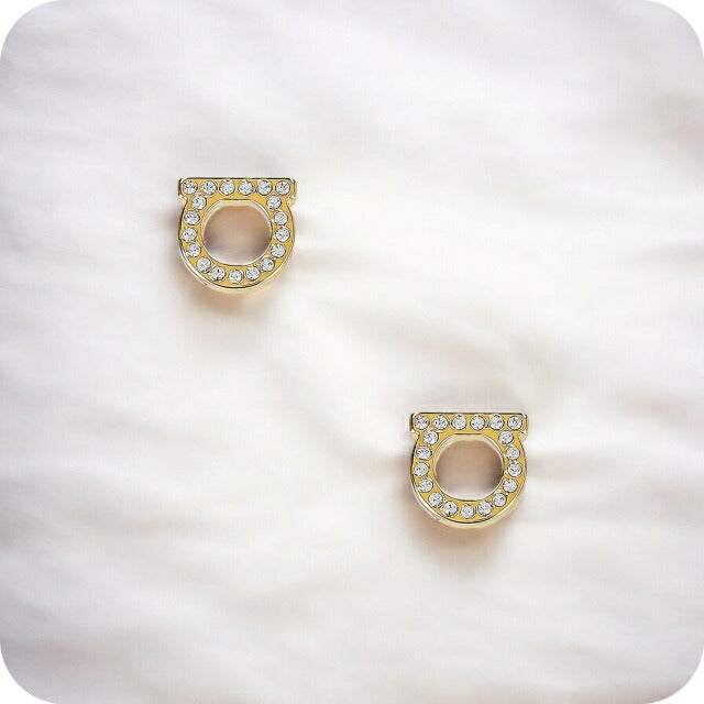 フェラガモ ピアス レディース ブランド Ferragamo 760123 ゴールド 760123-CY-OR-696-576