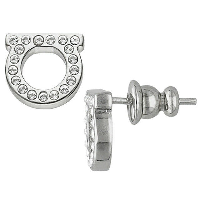 フェラガモ ピアス レディース ブランド Ferragamo 760123 シルバー 760123-CY-PL-696-577