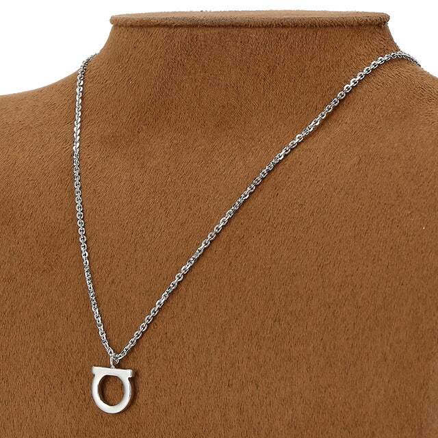 フェラガモ ネックレス レディース ブランド Ferragamo 760133 シルバー 760133-PLDLU-696-659