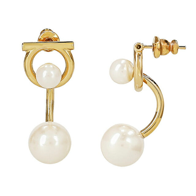 フェラガモ ピアス レディース ブランド Ferragamo 760386 ゴールド 760386-PE-OR-736-178