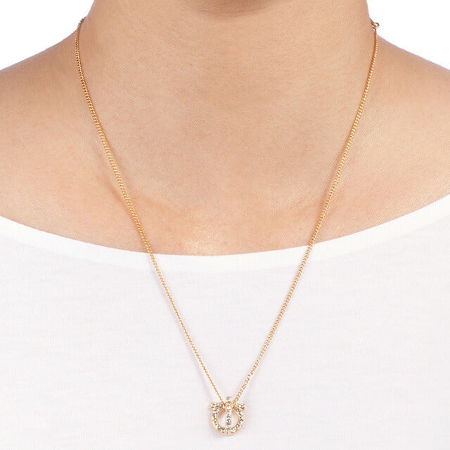 フェラガモ ネックレス レディース ブランド Ferragamo 760399 ゴールド 760399-OR-CY-736-244