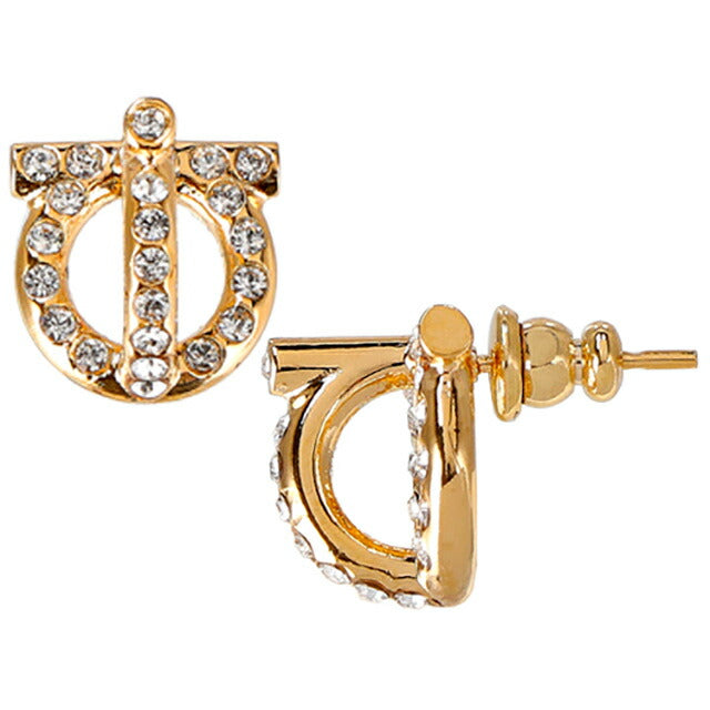 フェラガモ ピアス レディース ブランド Ferragamo 760417 ゴールド 760417-OR-CY-736-294