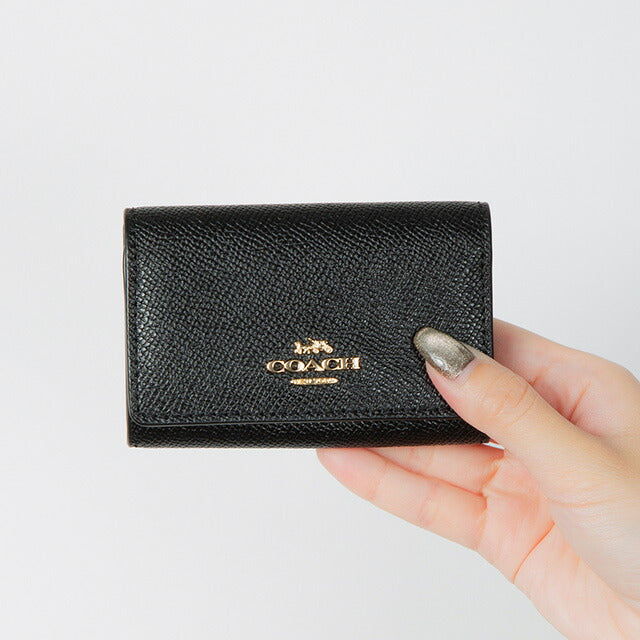 コーチ キーケース レディース ブランド COACH 76741 ブラック 76741-IMBLK-1