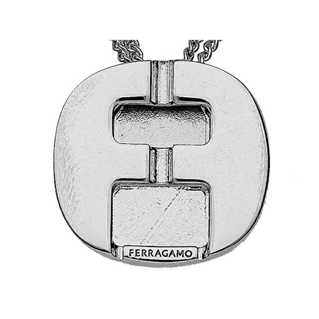 フェラガモ ネックレス メンズ レディース ブランド Ferragamo 770365 シルバー 770365-PALLA-776-361