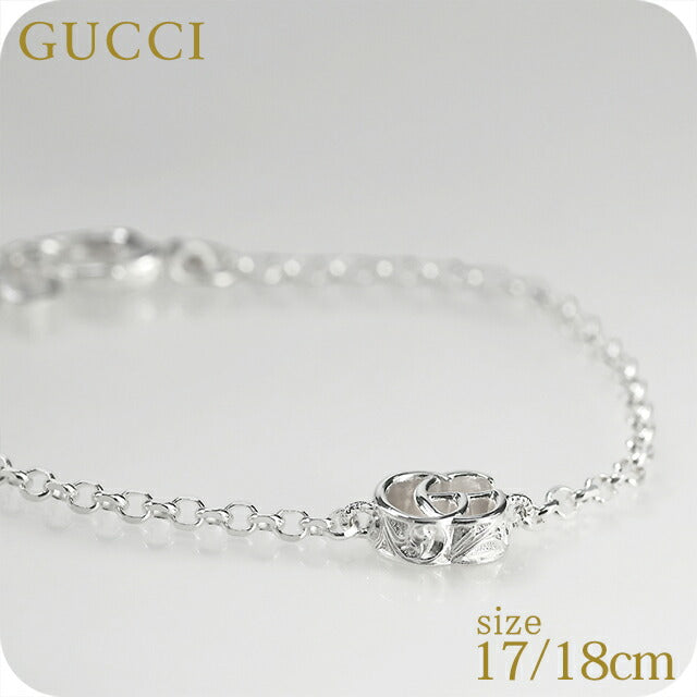 グッチ ブレスレット レディース ブランド GUCCI ダブルG ロゴ 770756