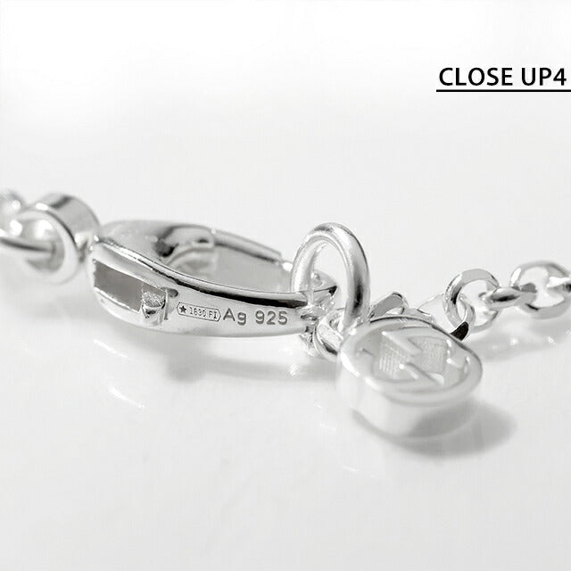 グッチ ブレスレット レディース ブランド GUCCI ダブルG 17 ロゴ 770756 J8400 8106 シルバー アクセサリー 770756-J8400-8106-17