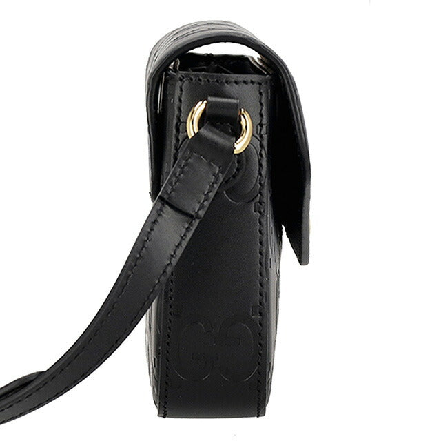 グッチ 二つ折り財布 レディース ブランド GUCCI レザー 781583-DTDHT 1000 ブラック ウォレット 高級 おしゃれ プレゼント 実用的