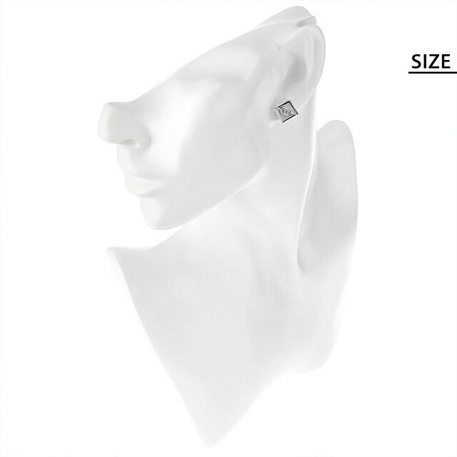 グッチ ピアス メンズ レディース ブランド ダイアゴナル インターロッキングG 両耳用 774033 J8400 8106 シルバー アクセサリー 774033-J8400-8106