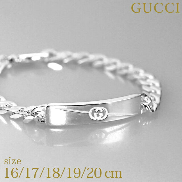 グッチ ブレスレット メンズ レディース ブランド GUCCI インターロッキングG シルバー アクセサリー 選べるモデル 774054-J8400-8106