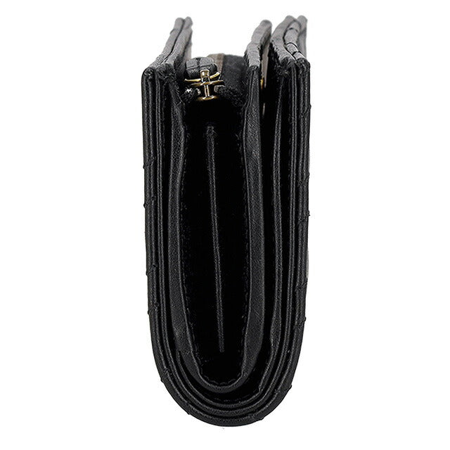 グッチ 二つ折り財布 レディース ブランド GUCCI レザー 781583-DTDHT 1000 ブラック ウォレット 高級 おしゃれ プレゼント 実用的