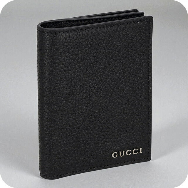 グッチ 二つ折り財布 メンズ ブランド GUCCI 795292-AABXM 1000 ブラック ウォレット 高級 おしゃれ プレゼント 実用的