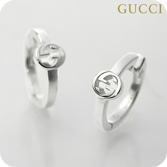 グッチ ピアス レディース ブランド GUCCI インターロッキング ロゴ