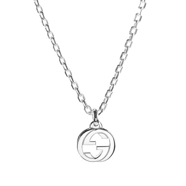 グッチ ネックレス メンズ レディース ブランド GUCCI インターロッキング 796355-J8400-8106 シルバー アクセサリー 796355-J8400-8106