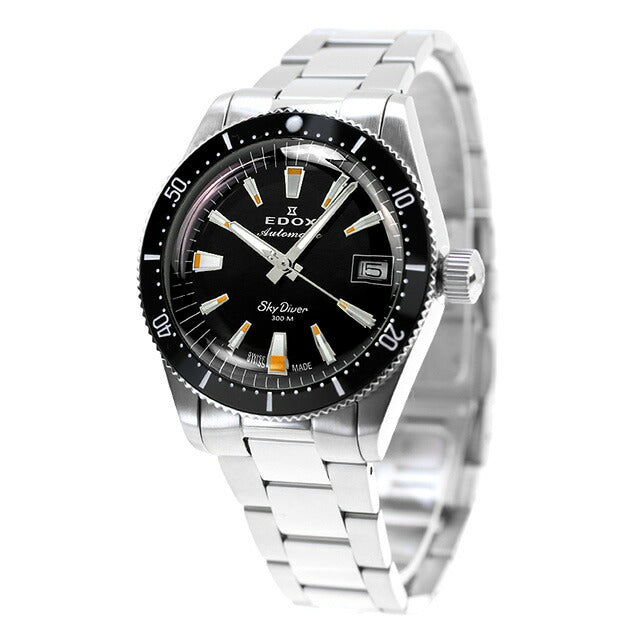 エドックス スカイダイバー 38 デイト オートマティック 自動巻き 腕時計 ブランド メンズ レディース EDOX 80131-3NM-NIB アナログ 80131-3NM-NIB