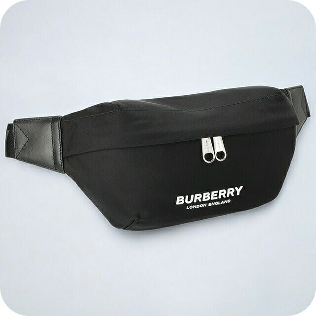 バ-バリ- ボディバッグ メンズ ブランド BURBERRY 8049095 ブラック 8049095