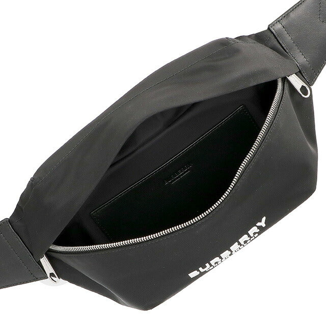 バ-バリ- ボディバッグ メンズ ブランド BURBERRY 8049095 ブラック 8049095