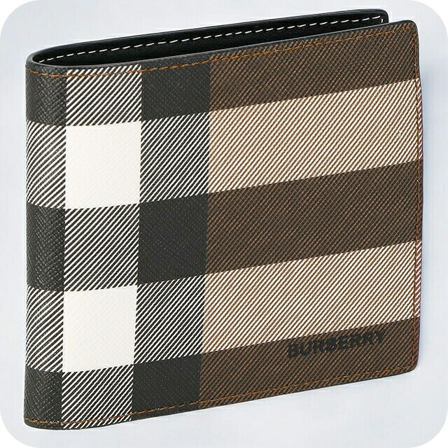 バ−バリ− 二つ折り財布 メンズ ブランド BURBERRY チェック