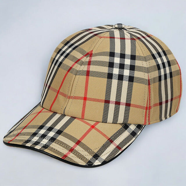 バ-バリ- キャップ メンズ ブランド BURBERRY 8068041 M ベージュ 8068041-M