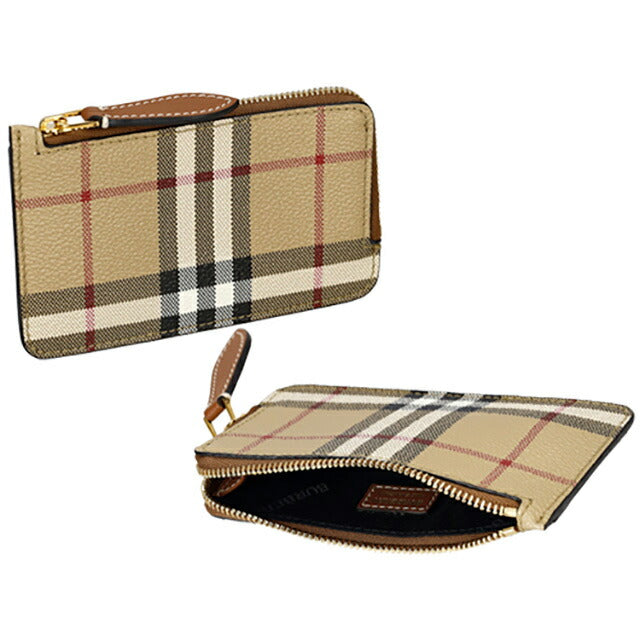バ-バリ- コインケース レディース ブランド BURBERRY チェック 8070419 ベージュ 8070419