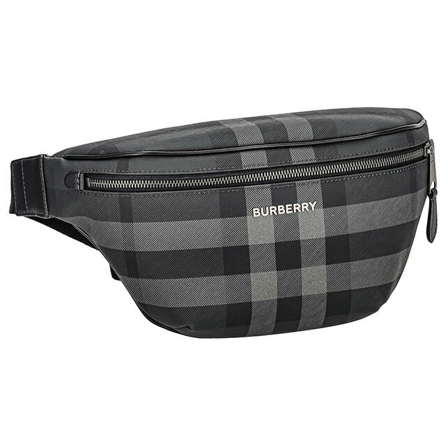 バ-バリ- ボディバッグ メンズ レディース ブランド BURBERRY 8073267 ブラック 8073267