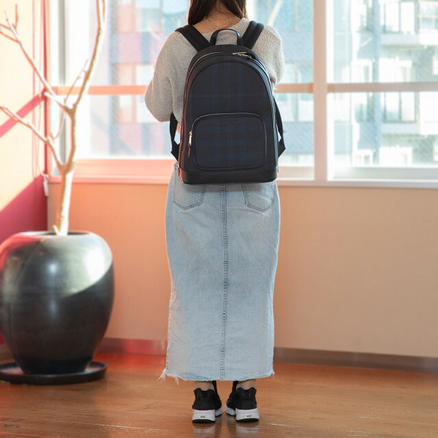 バ-バリ- リュック メンズ レディース ブランド BURBERRY チェック 8073269 ブラック 8073269